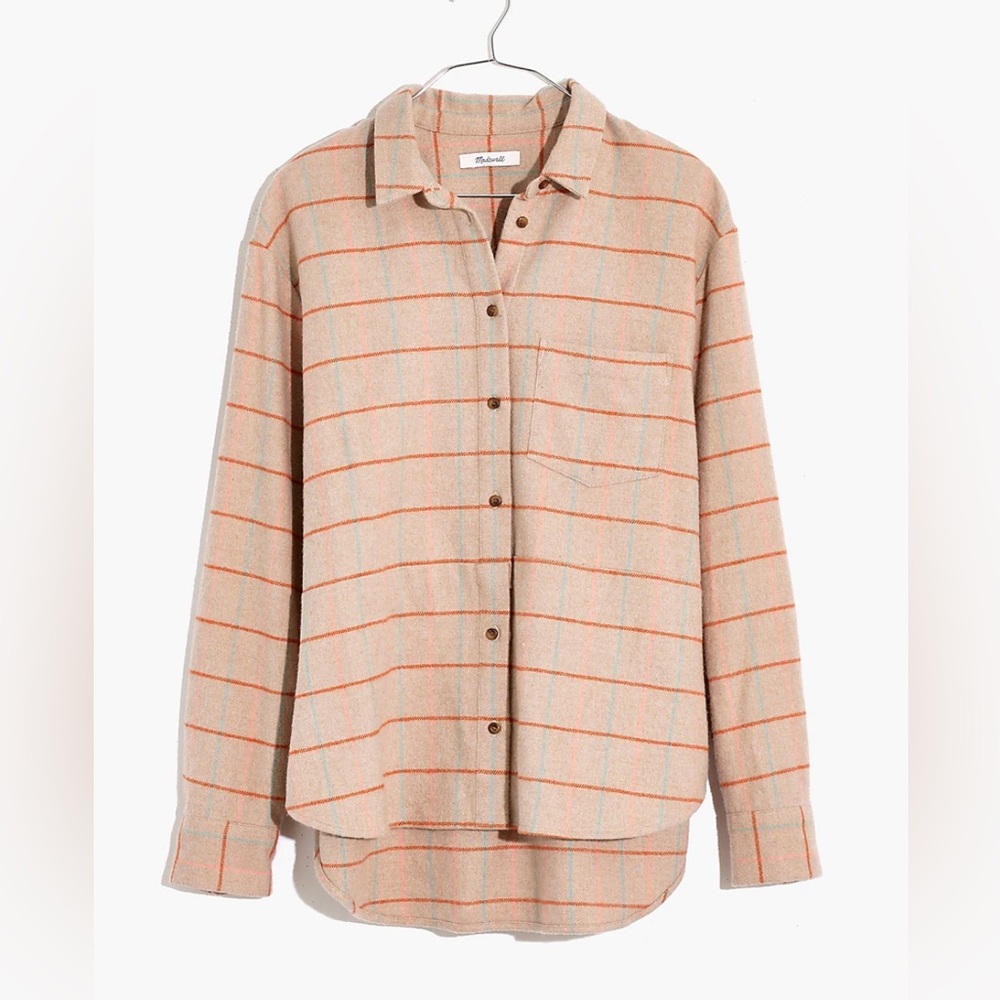 Flannel Sunday Shirt in Keene Plaid MA849